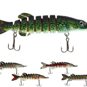 Secto Pike 8-delige Snoek Plug 13 cm.